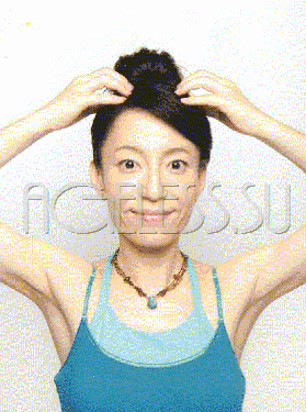 Японская йога для лица FaceYogaMethod (Такацу Фумико) в анимациях